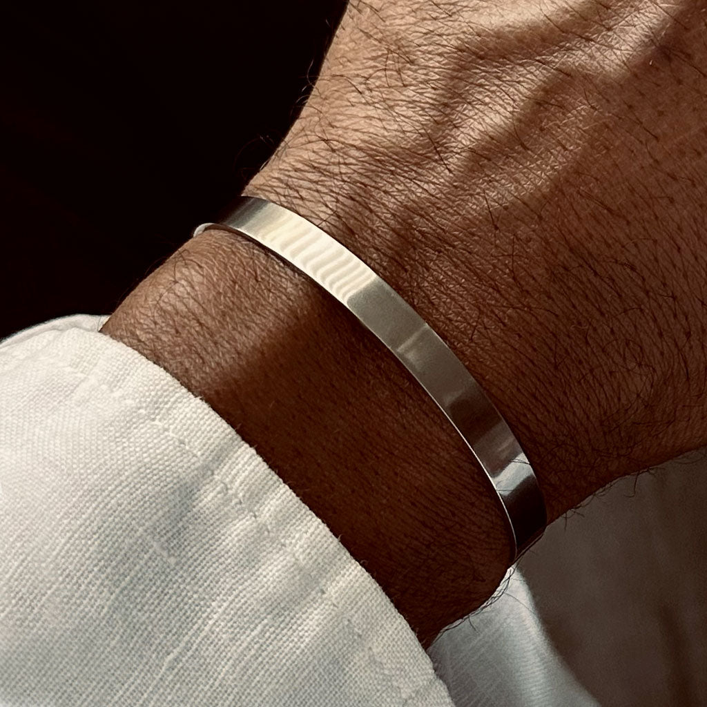 Stainless Steel Cuff Bracelet