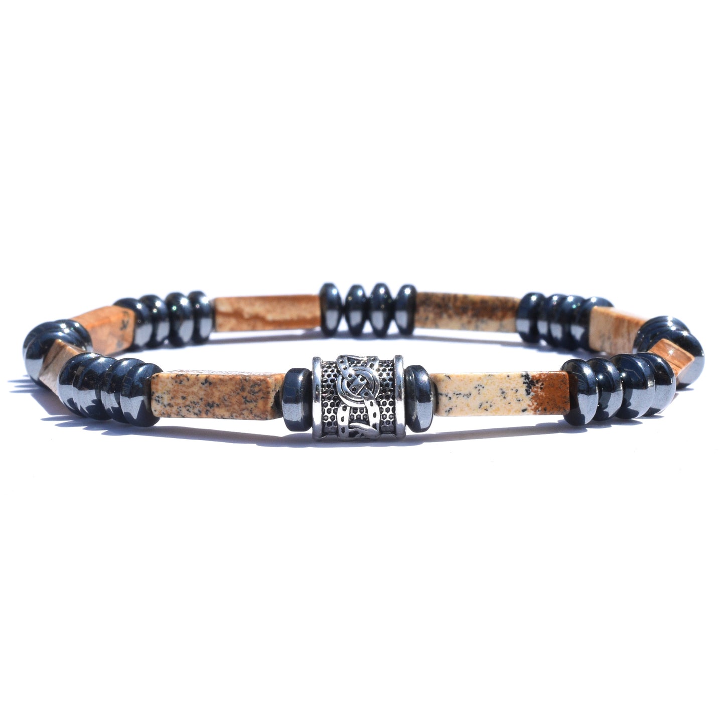 Exotic Jasper Beaded Bracelet