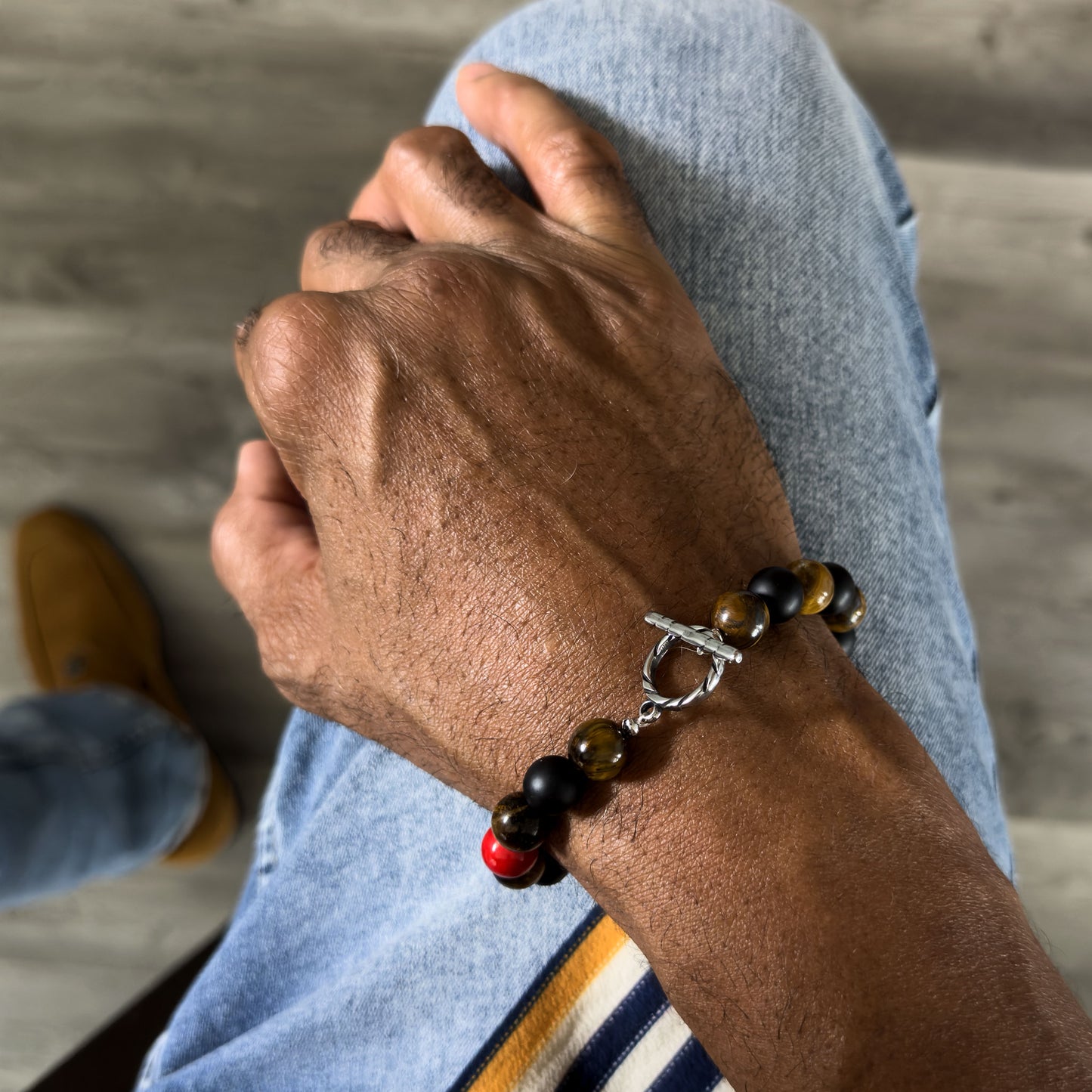 Onyx Spiritual Tiger Eye Bracelet