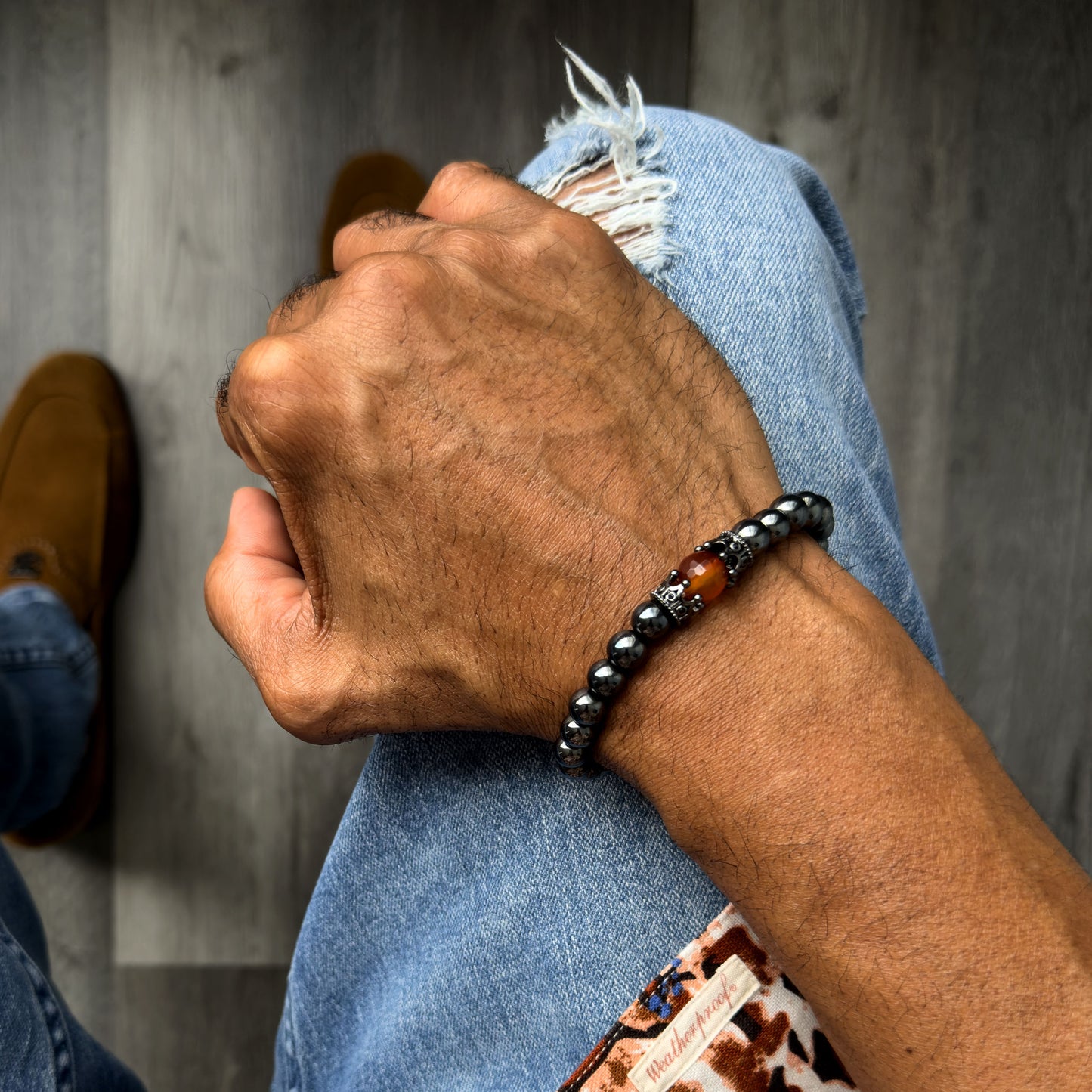 Hematite Spiritual Beaded Bracelet