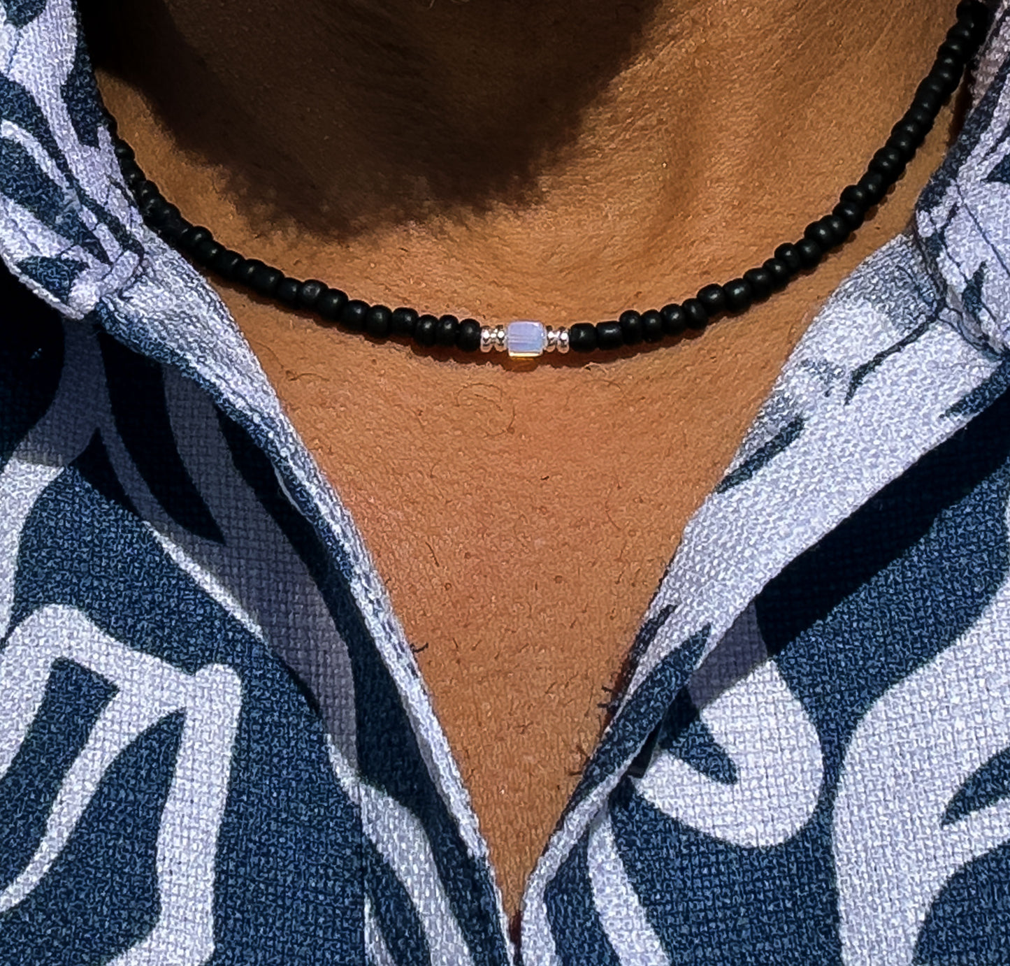 Spiritual Sterling Silver Necklace