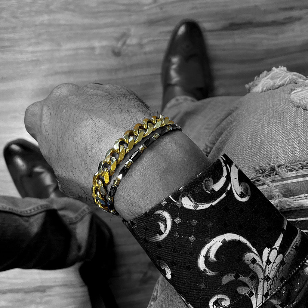 Minimalist Brown Beaded Bracelet