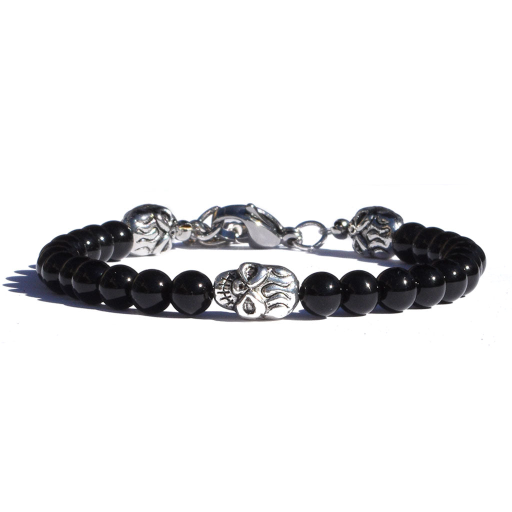 Skull Beaded Bracelet
