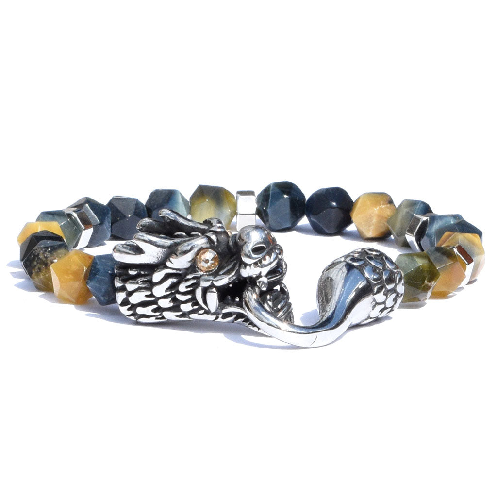 Stainless Steel Dragon Clasp Bracelet