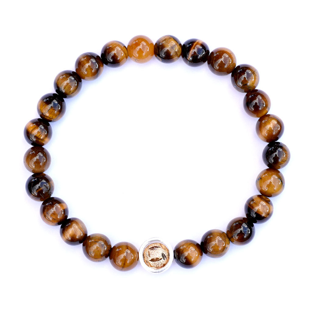 Spiritual Tiger Eye Beaded Bracelet