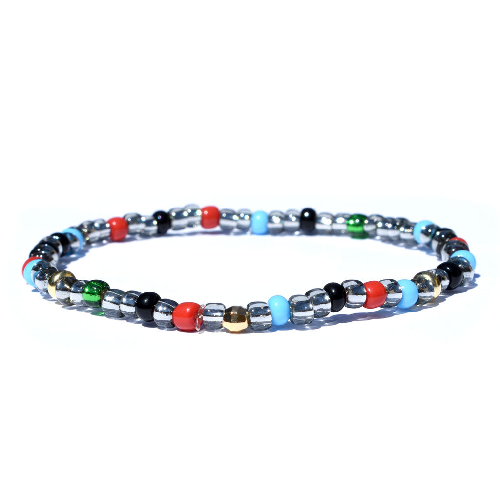 Minimalist Glass Beaded Bracelet