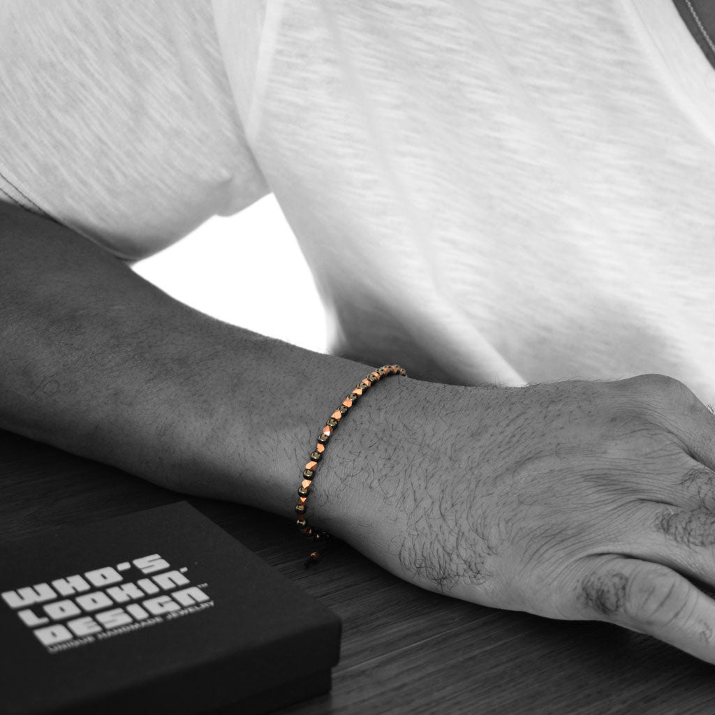 Copper Beaded Bracelet