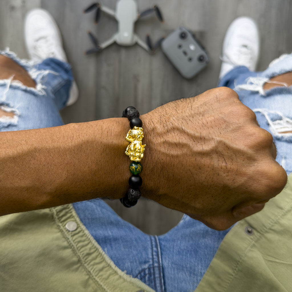 Spiritual Pixiu Beaded Bracelet