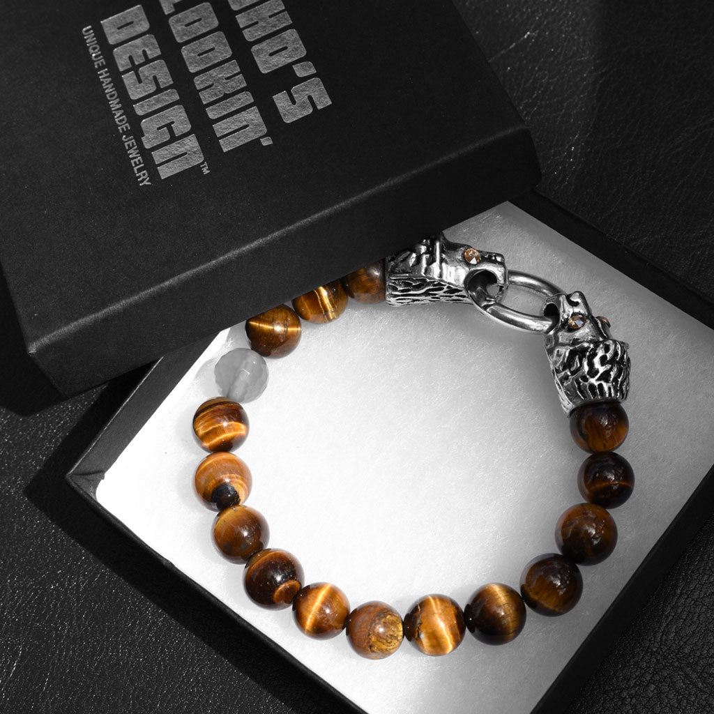 Wolf Beaded Bracelet