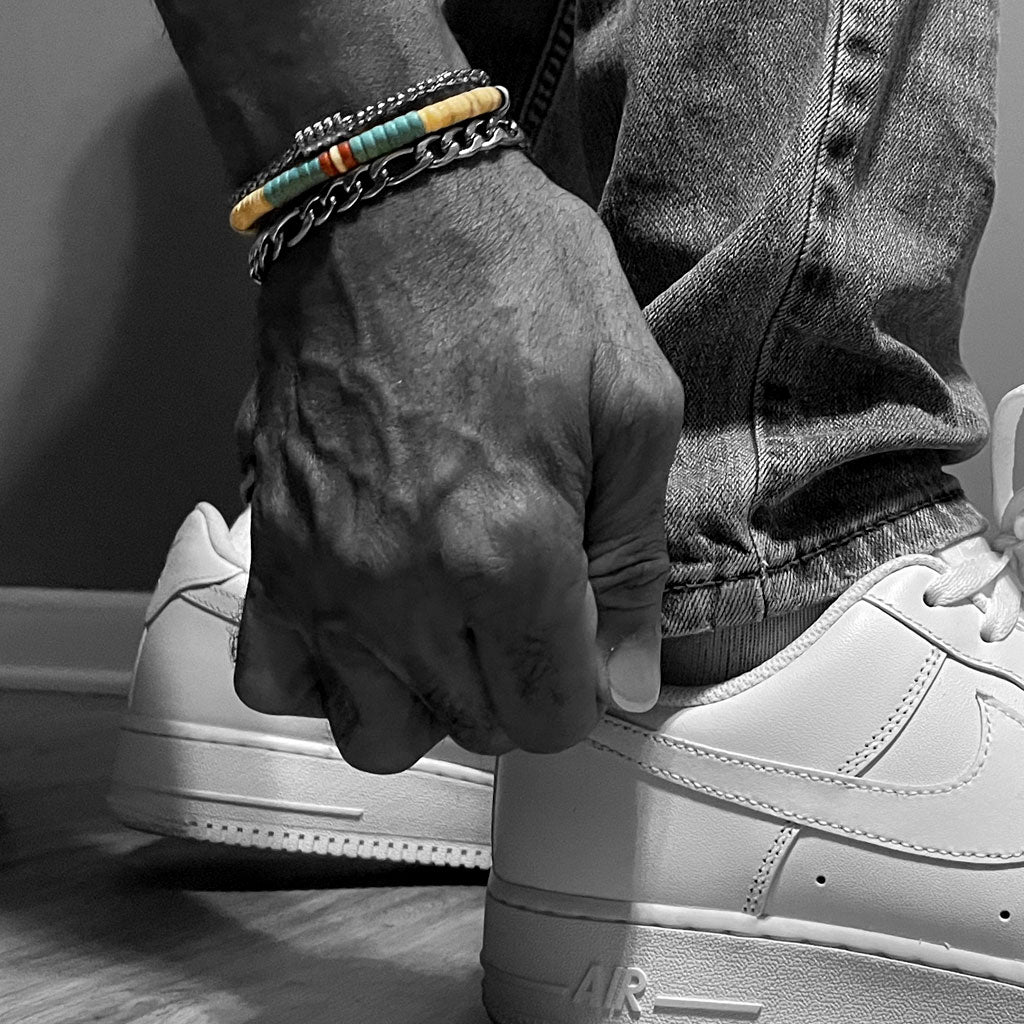 316L Figaro Adjustable Bracelet
