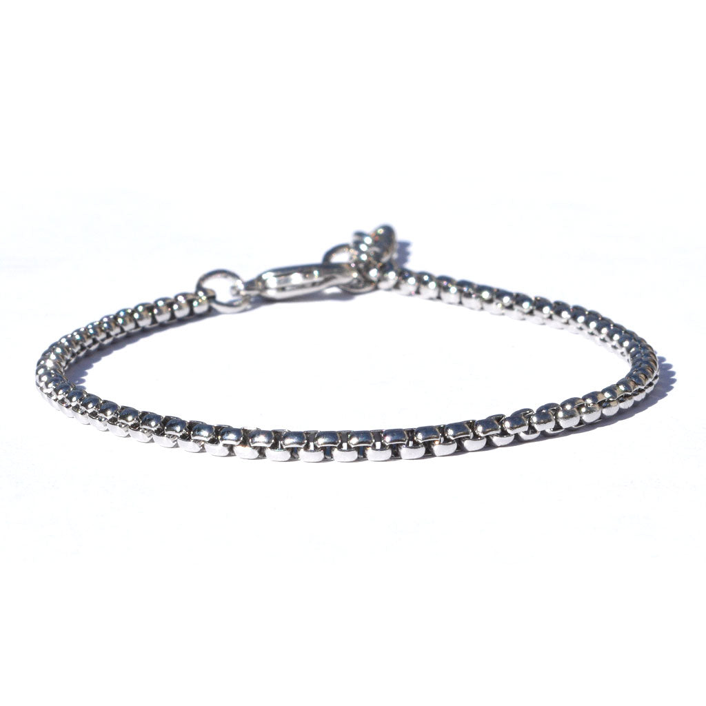 Stainless Steel Box Chain Bracelet