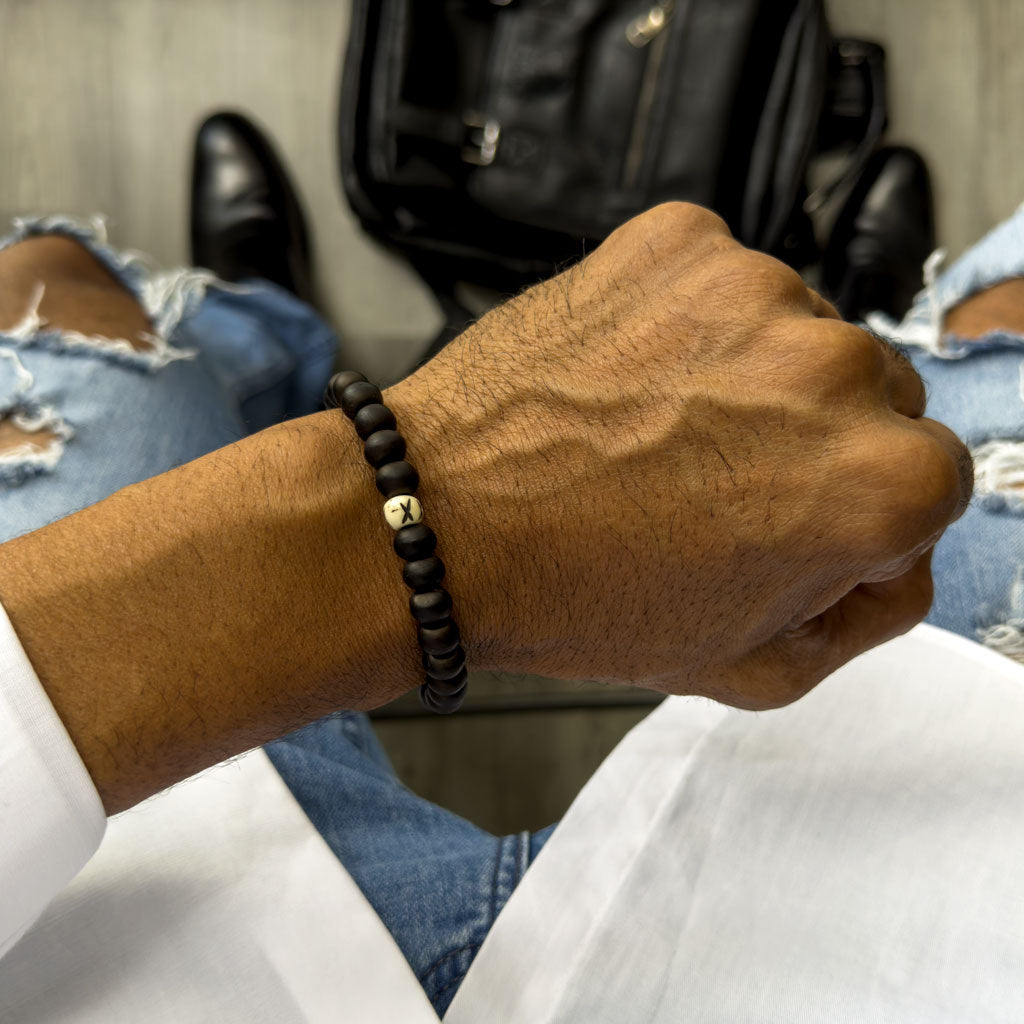 Macrame Cord Spiritual Meditation Bracelet