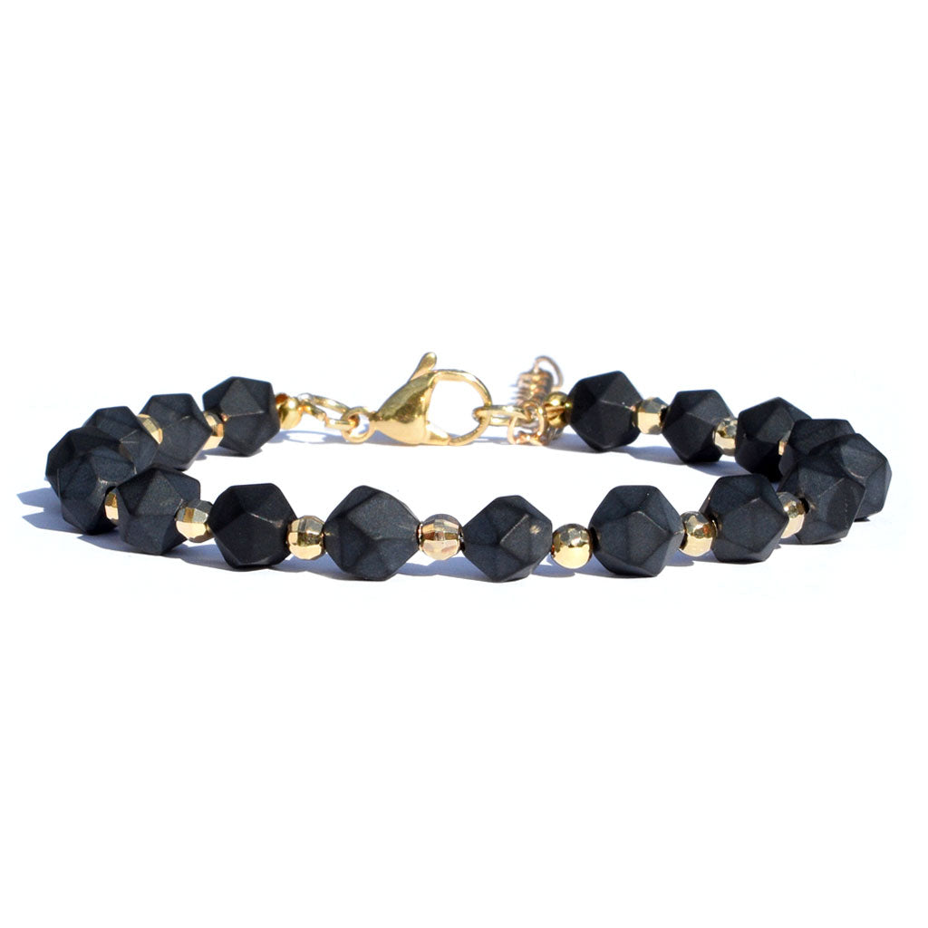 Onyx Beaded Bracelet