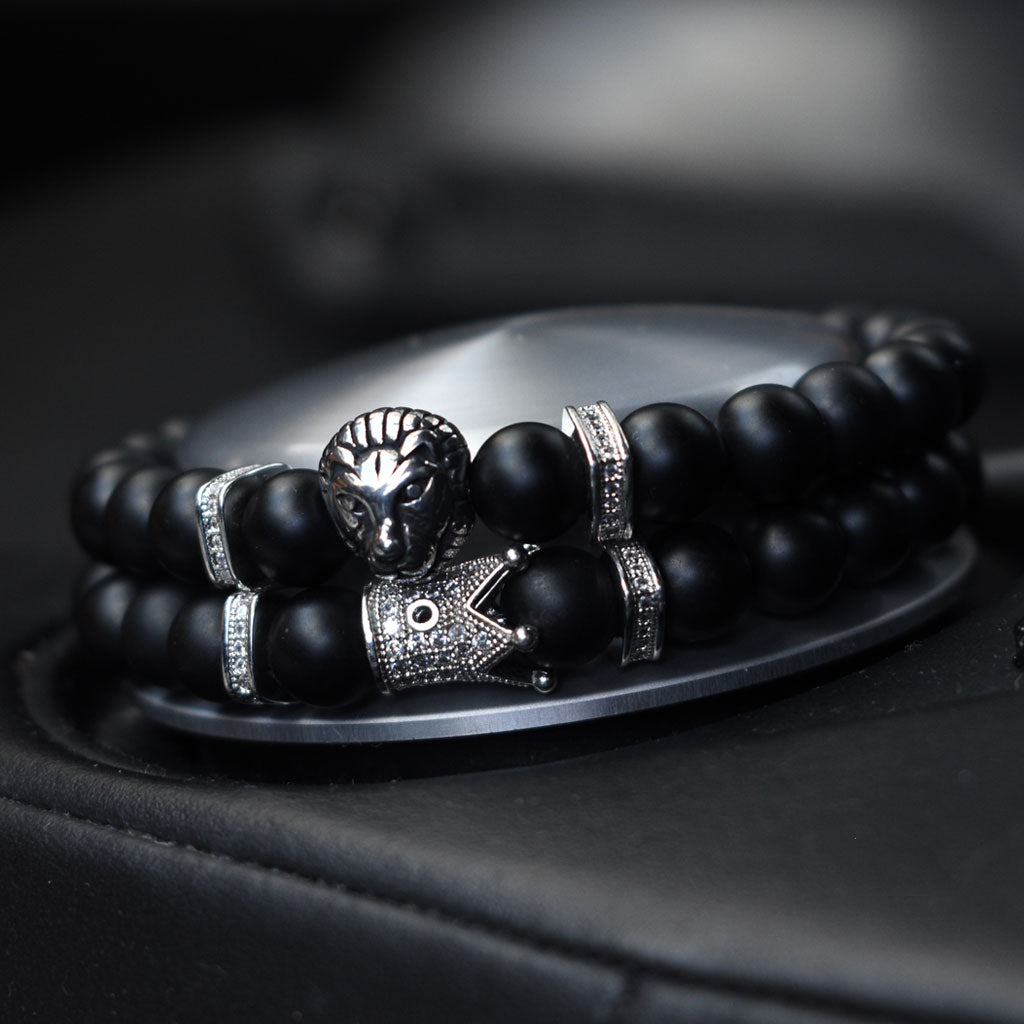 Lion King Onyx Bracelet
