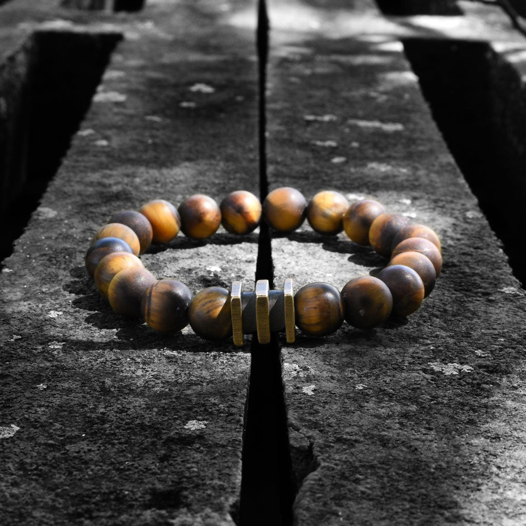 Spiritual Beaded Cube Bracelet