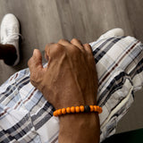 orange bracelet