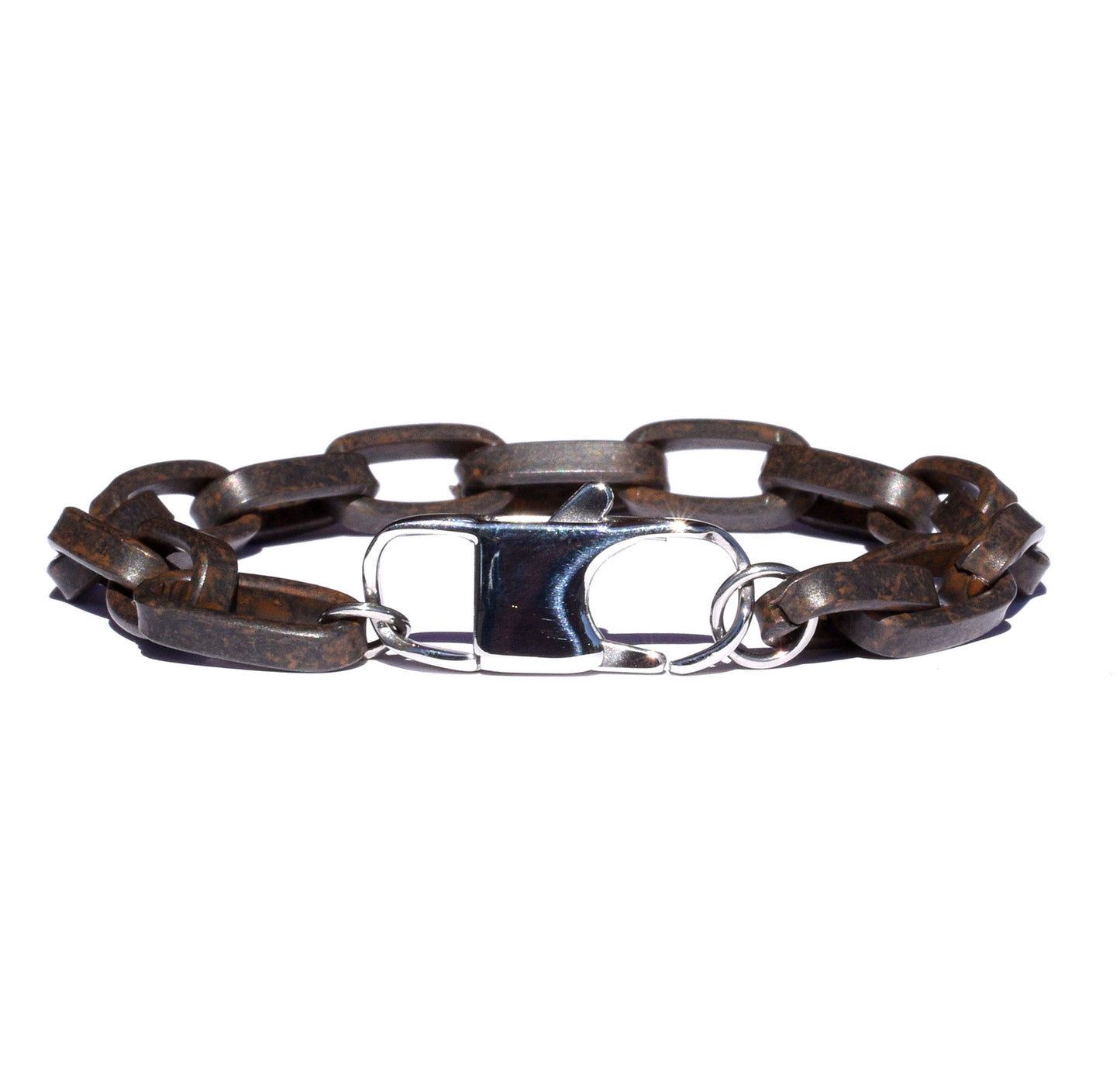 Rustic Brown Chain Bracelet