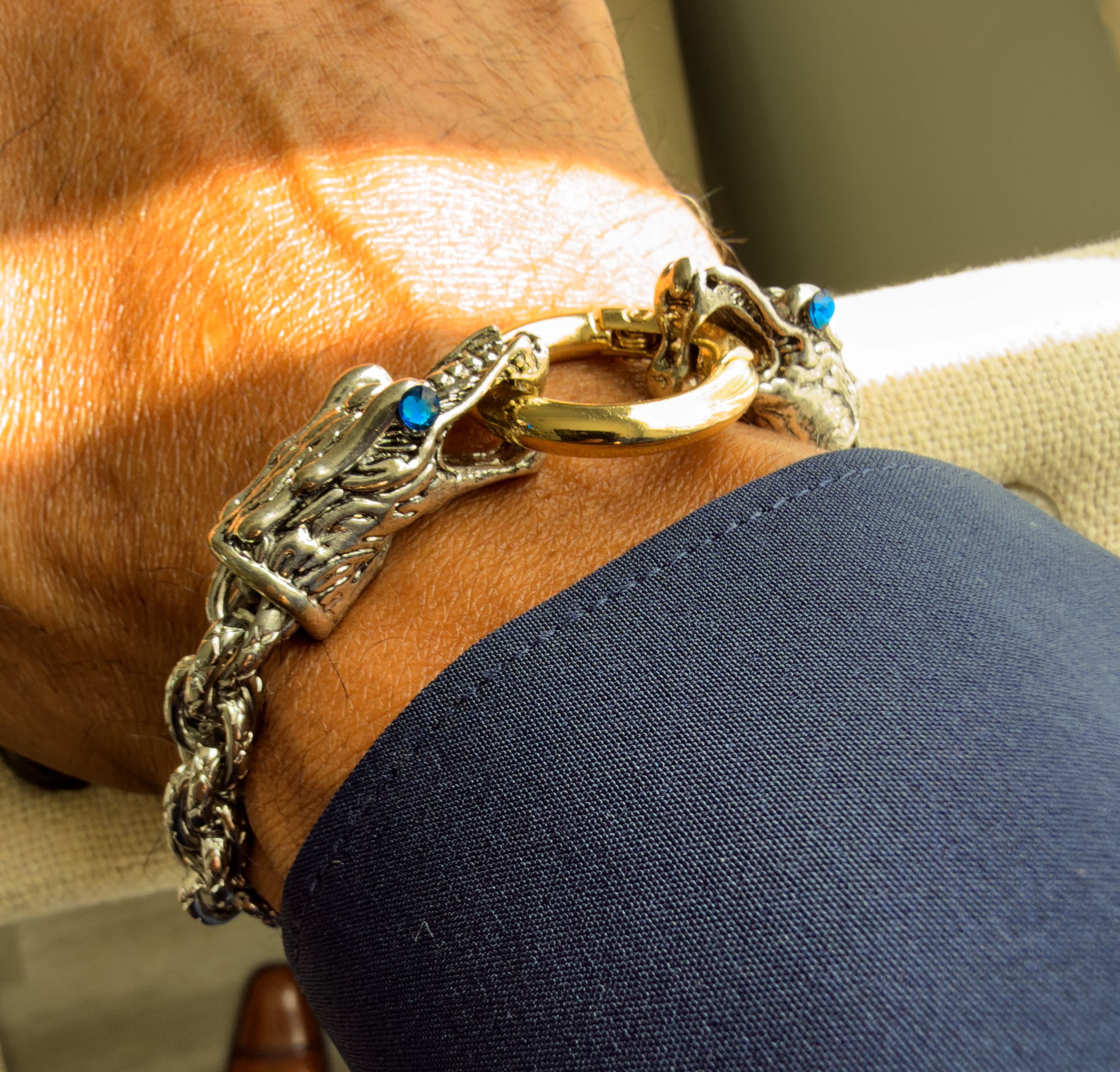 Gator Chain Bracelet