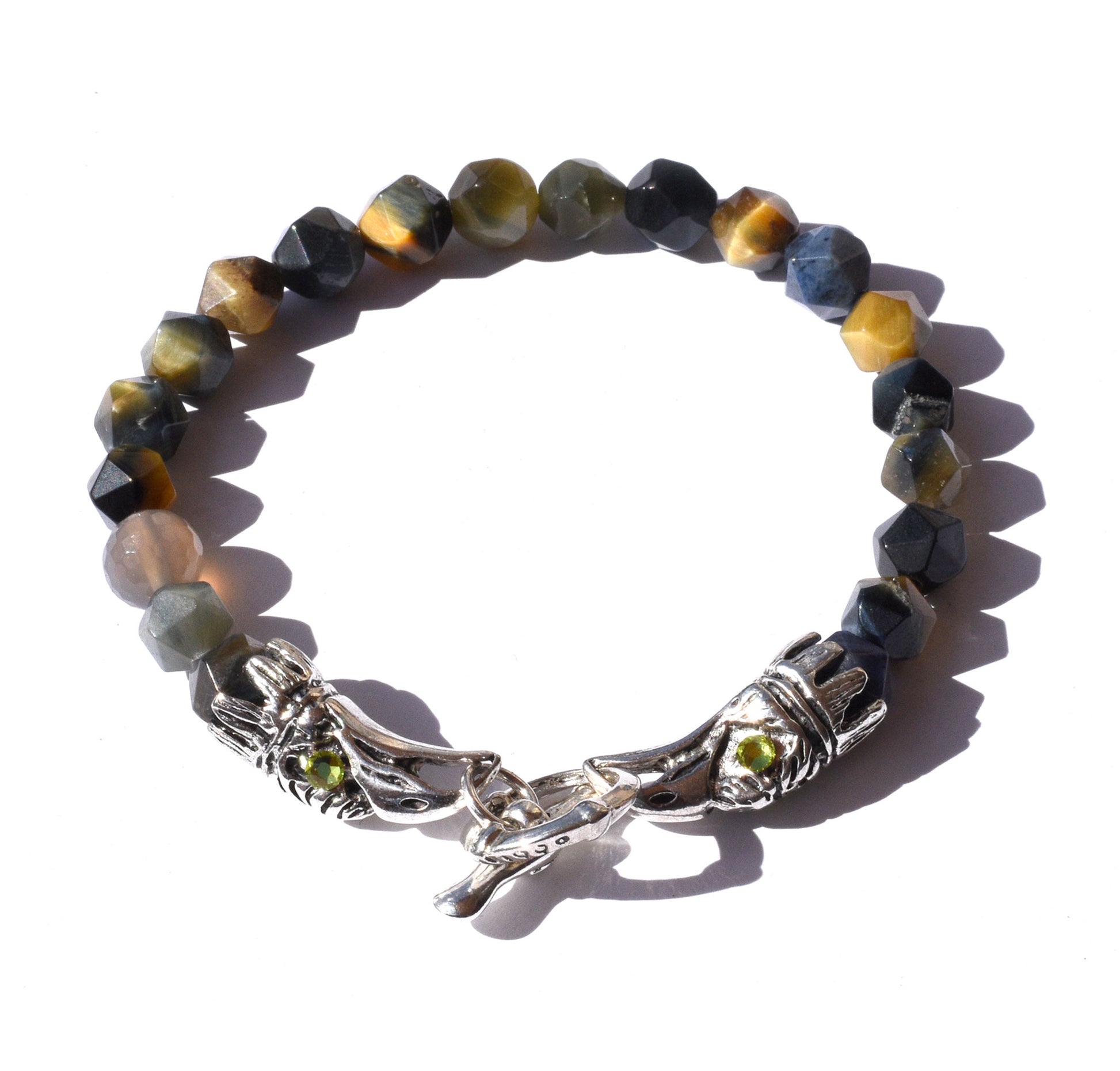 Eagle Faceted Beaded Bracelet